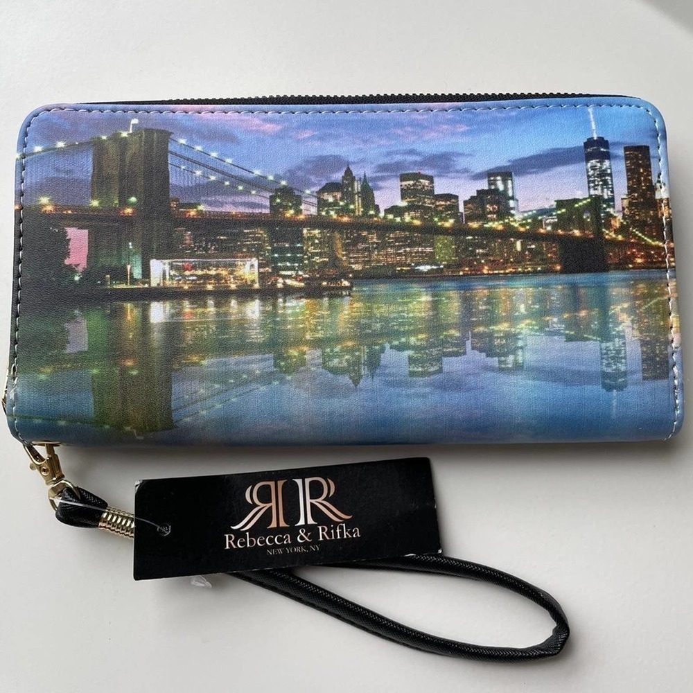 Rebecca and Rifka NYC Skyline wallet